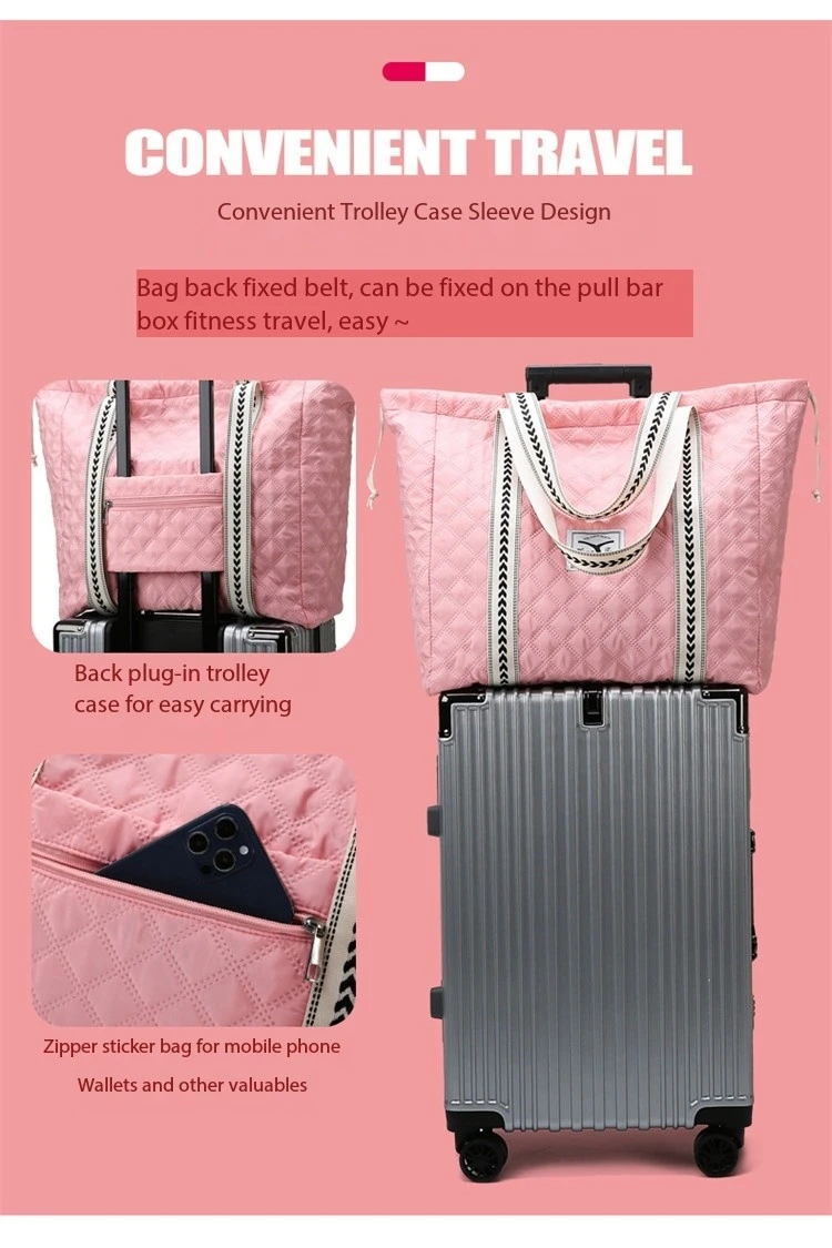 Women Sports Gym Backpack Wet Dry Waterproof Handbag Lingge Large Capacity Travel Duffle Bag Tote Bag Fitness Training Yoga Bags
