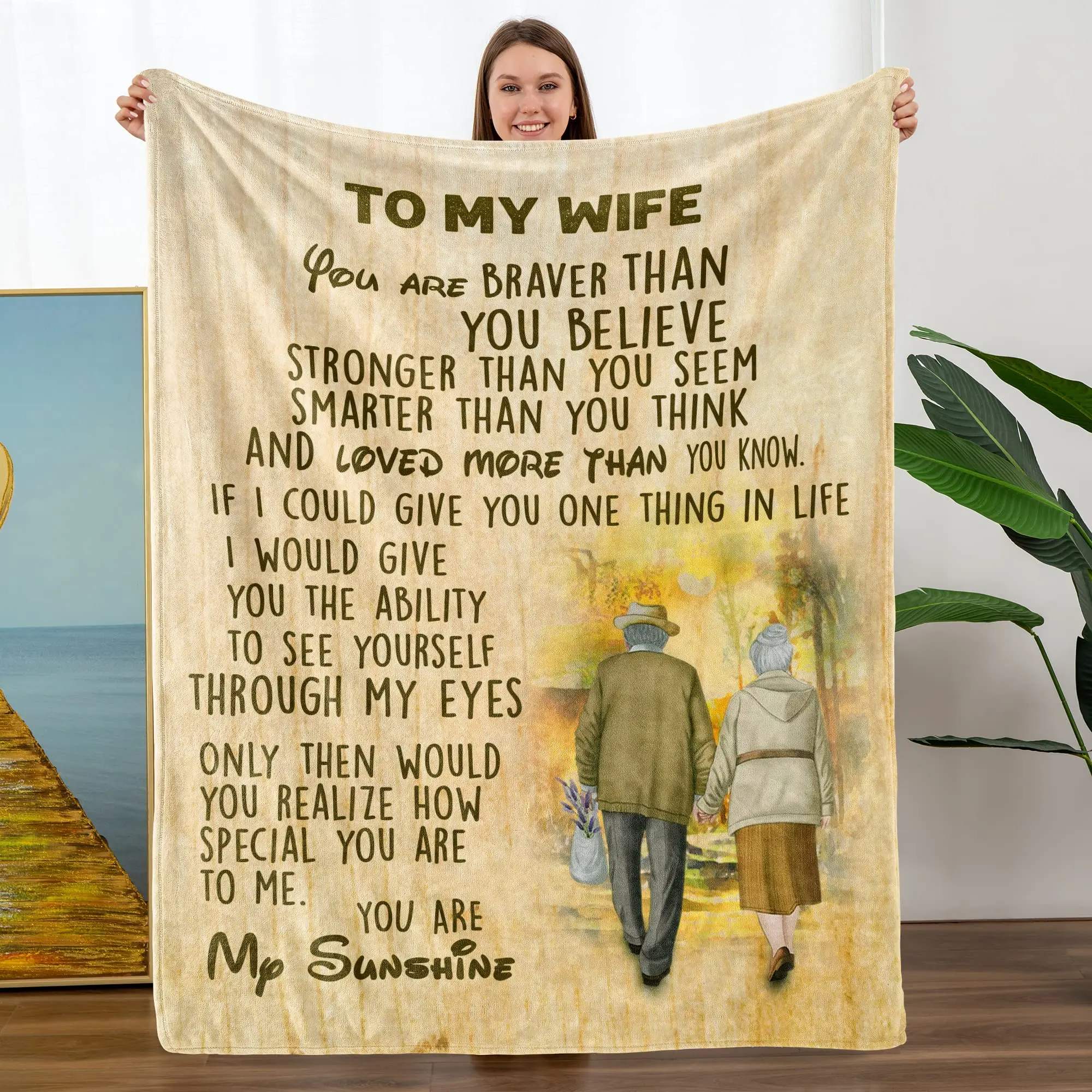 OEM Gifts for Wife, Husband Wedding Anniversary , Birthday, Christmas, Valentines, Gift Blanket