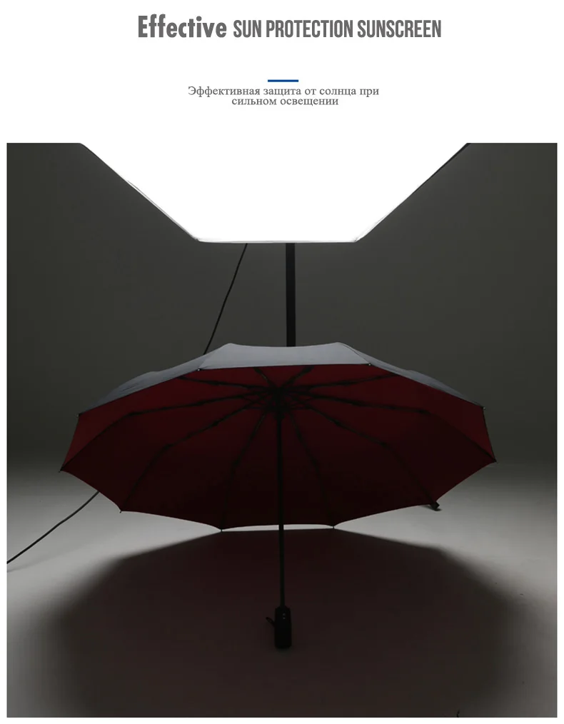 Windproof Double Layer Fully Automatic Resistant Umbrella