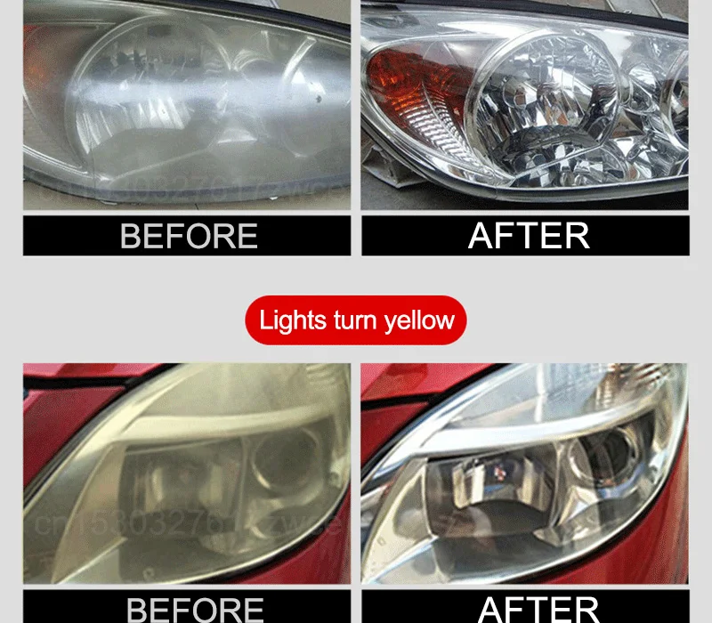 OEM Car Headlight Restoration Polishing Kits Headlamp Repair Kits Car Light Polisher Cleaning Paste Car Paint Care Refurbish Agent