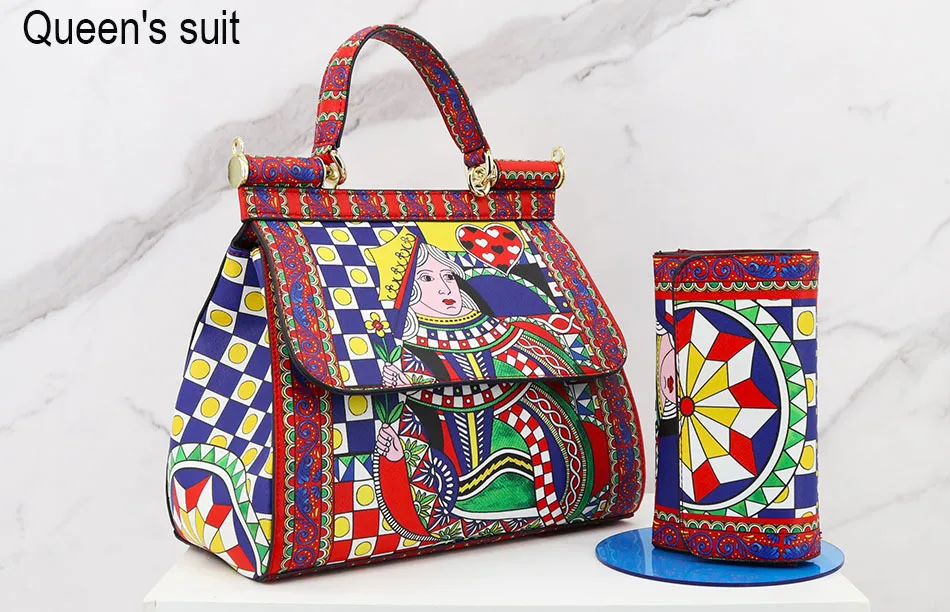 OEM classic Crossbody Bags For Women Frame Handbag Purses And Handbags Luxury Purse Suit Printing Shoulder Totes Ladies Bolsa