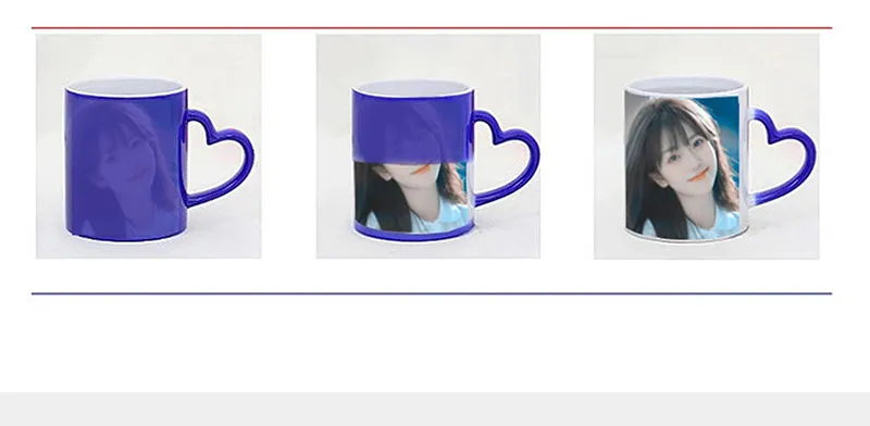Personalised Magic Mugs Custom Colour Changing Cup Heat Activated Any Image Photo Or Text Printed On Mug Dad Mothers Day Gift