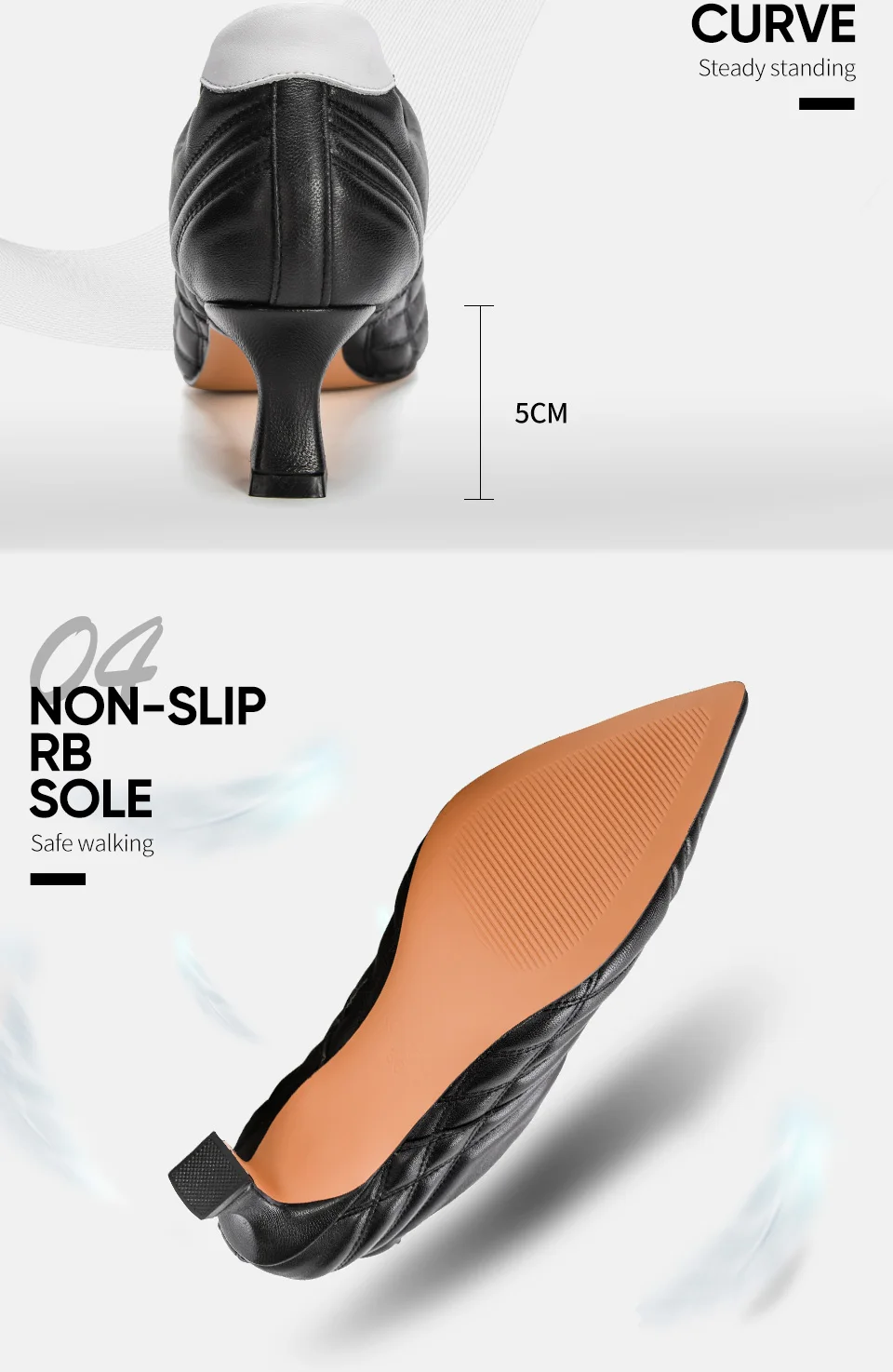 New Designers Genuine Leather High Heels Pumps Women Wedding Shoes Pointed Toe Dress Shoes Feminimo zapatos mujer