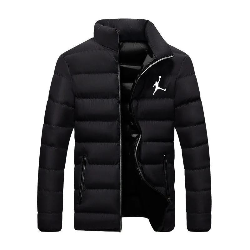 Winter Men's Padded Jacket Middle-aged And Young Large Size Light And Thin Short Padded Jacket Warm Coat S-4xl