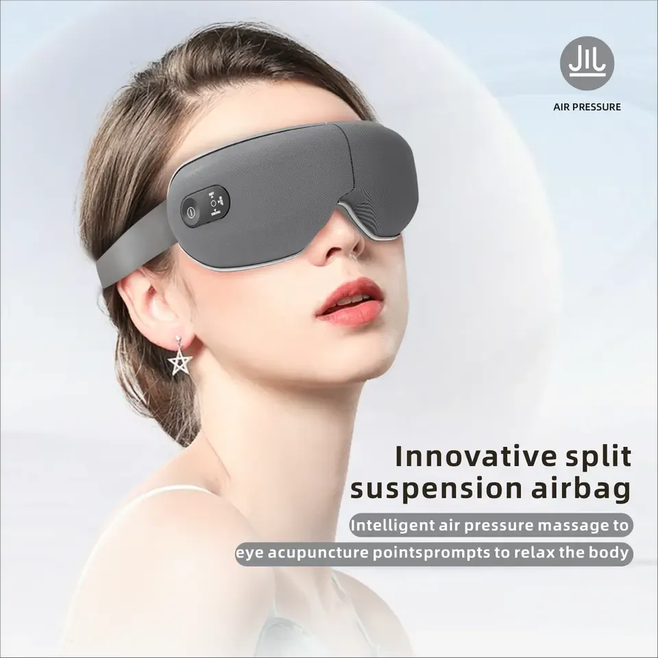 OEM Smart Eye Massager for Migraines, Heated Eye Care Device, with Bluetooth Music, Eye Care Face Massager