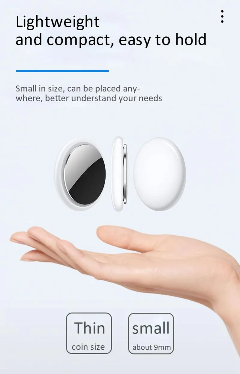 Mini Tracker Bluetooth4.0 Smart Locator Smart Anti Lost Device Locator Mobile Keys Pet Kids Finder For Apple