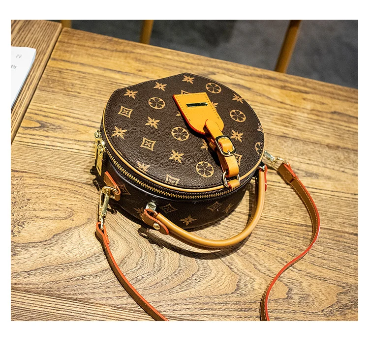 Luxury Designer Boite Chapeau Souple Bag Women High Quality Monogram Coated Canvas Waterproof Versatile INS Fashion Shoulder Bag