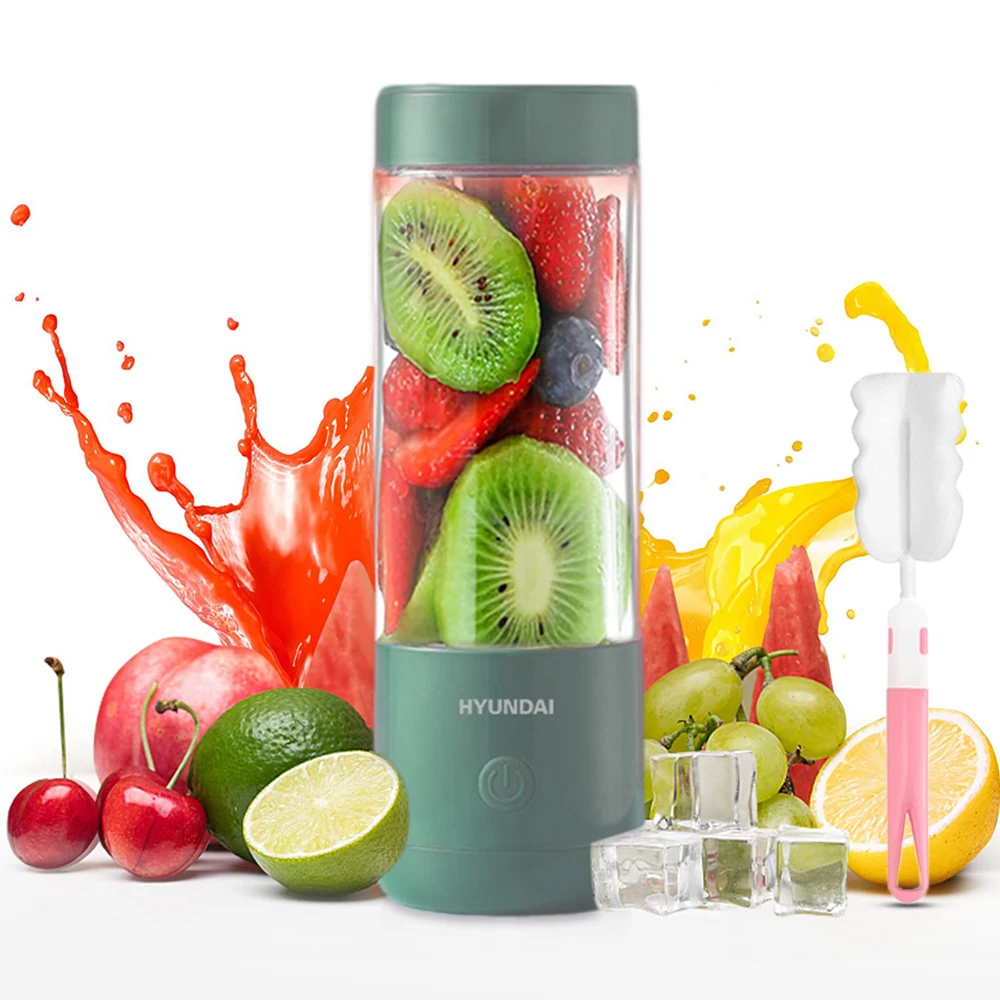 Upgrade Portable Electric Juicer Blender Smoothies Shake Cup Usb Rechargeable Personal Mini Mixer Fresh Fruit Juice Machine