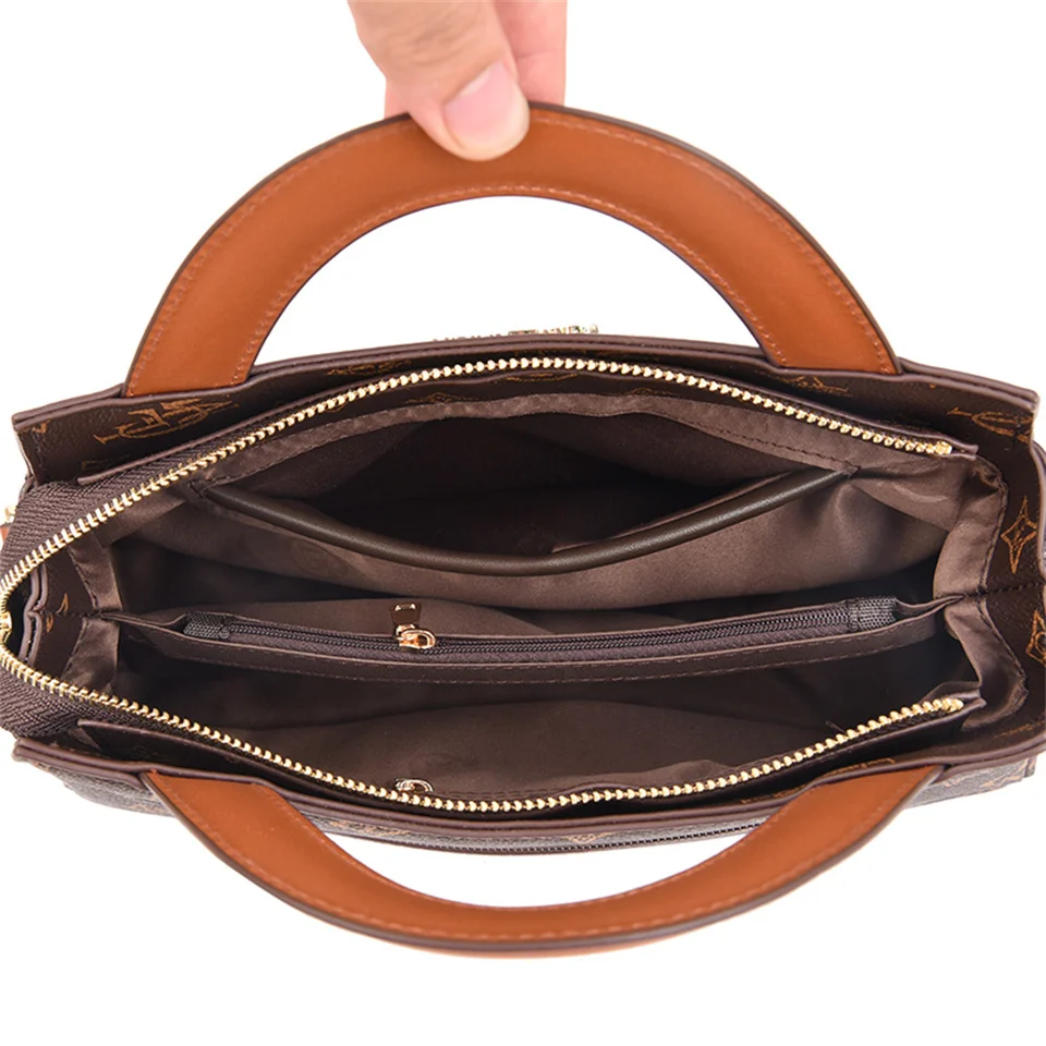 Genuine Small Casual Tote Bag Leather Shoulder Crossbody Bags for Women 2022 Female Shopper Bag Designer Handbag Sac A Main New