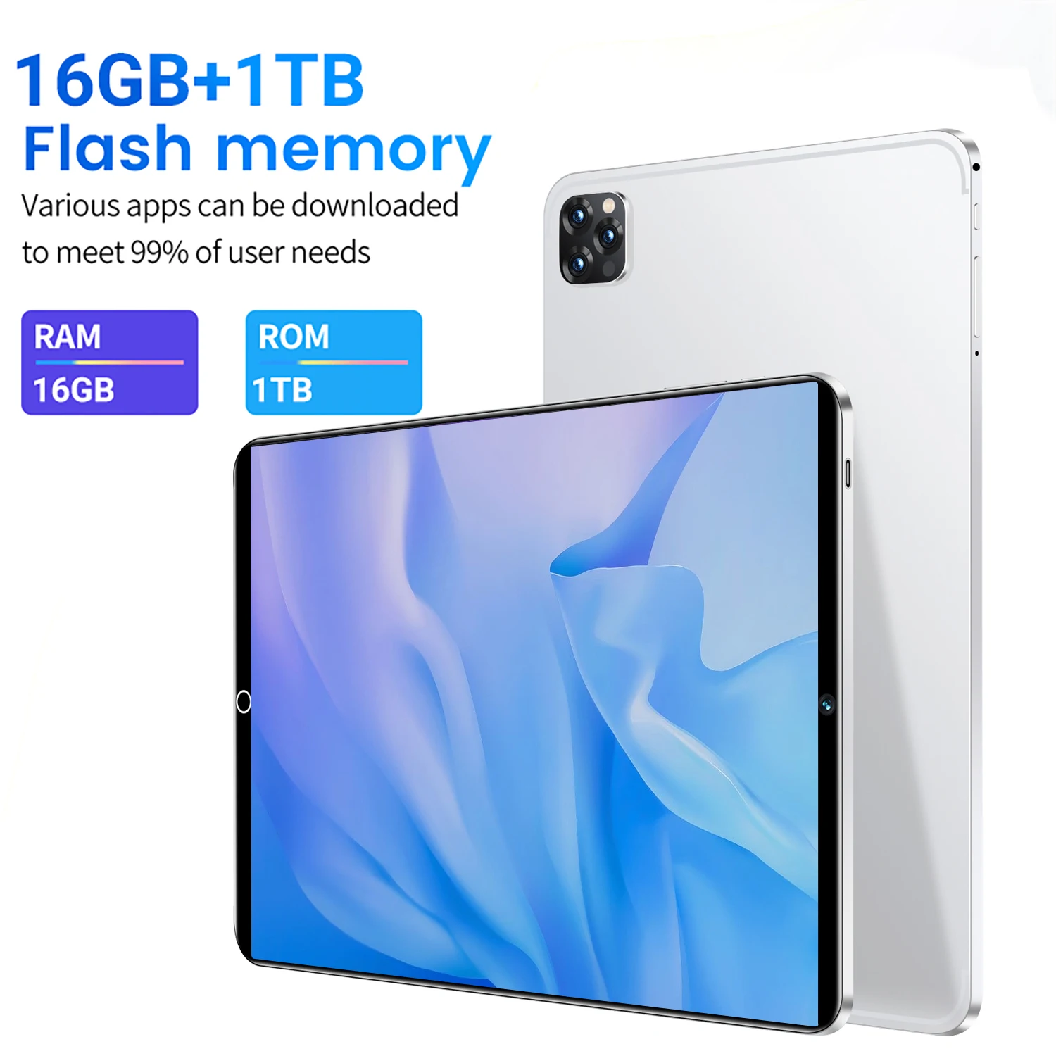 Pad 15Pro+ Tablet Android 11.0 Phablet Global Version 11.6 inch 16GB 1TB 5G 8800mAh Snapdragon 870 Tablet Dual SIM WIFI HD4K New