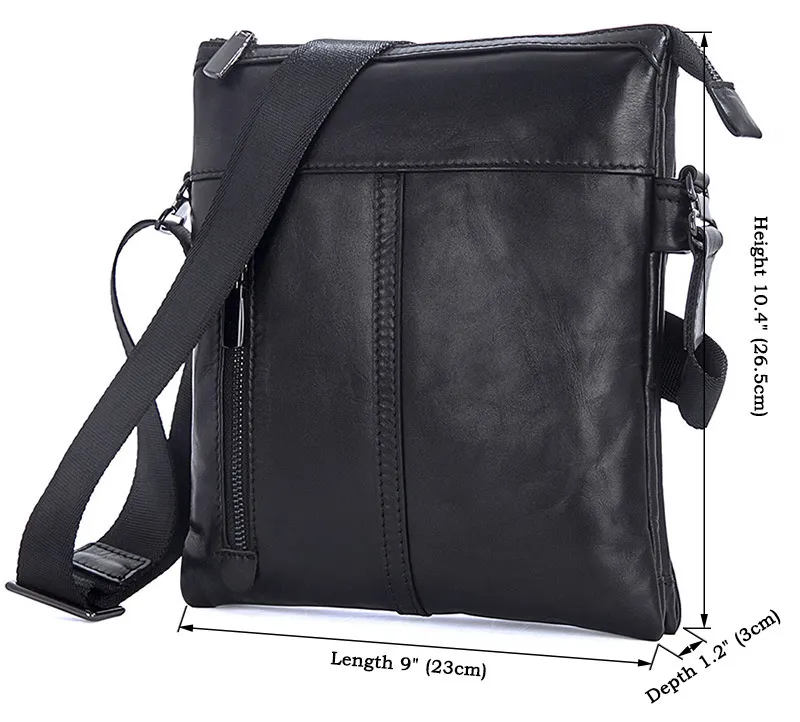 Luxury Fashion Men's Leather Shoulder Bag Crossbody Bag genuine leather messenger bag new arrivals 2023 Satchel for male mini