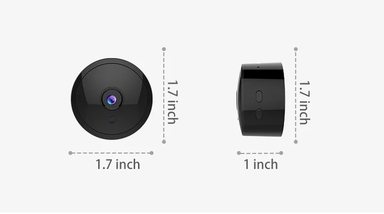 A9 upgraded version 4K Home Security cam Wireless mini Wifi Camera Small Phone Switch with Audio little Surveillance