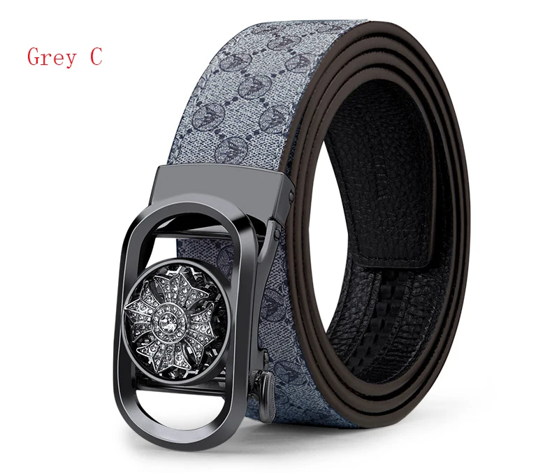 Casual and personalized belt, men's automatic buckle belt, fashionable and versatile belt