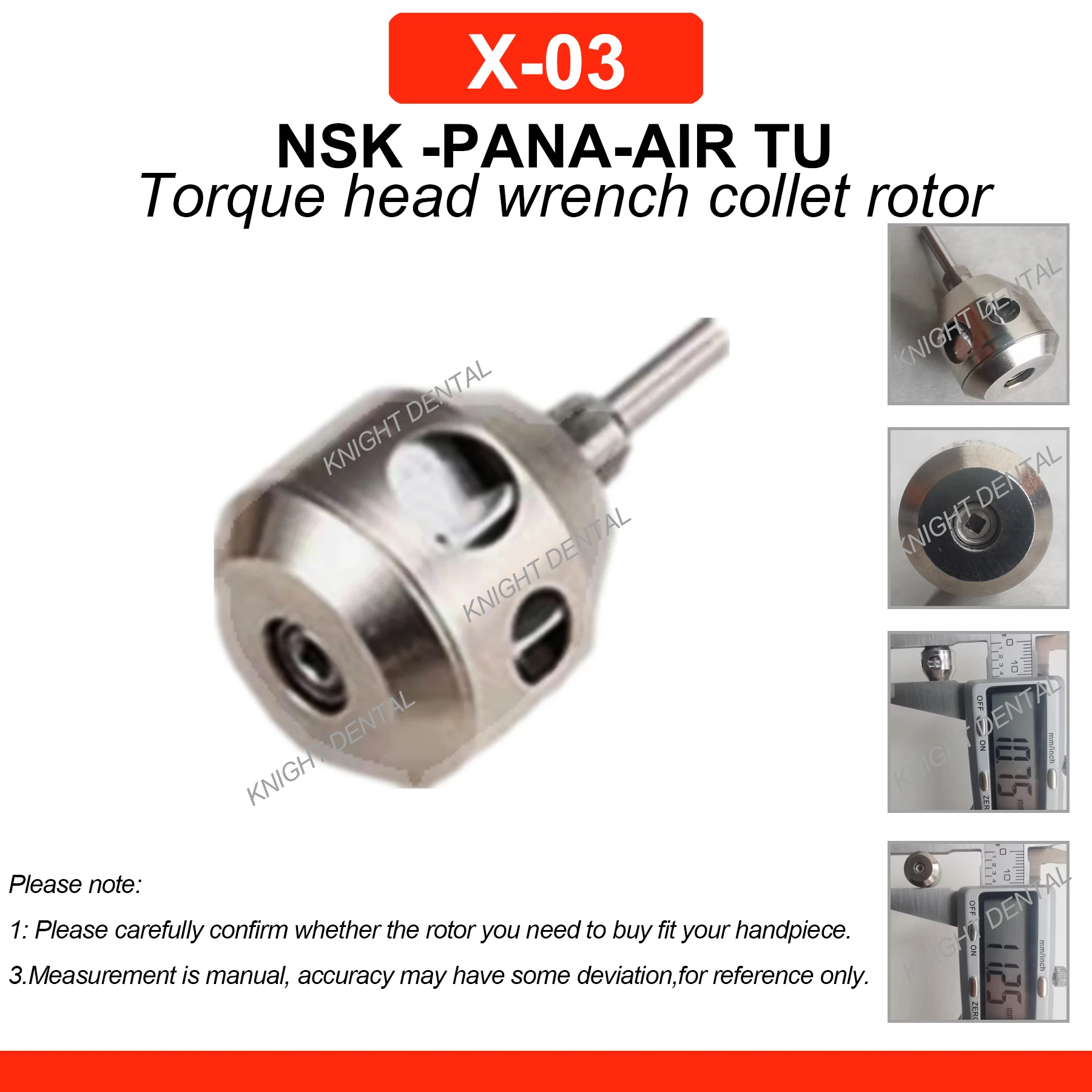 Dental Turbine Rotor Dentistry Turbine Cartridge Air Rotor Handpiece Rotor Dental Products Accessories Fit NSK KAVO W&H COXO