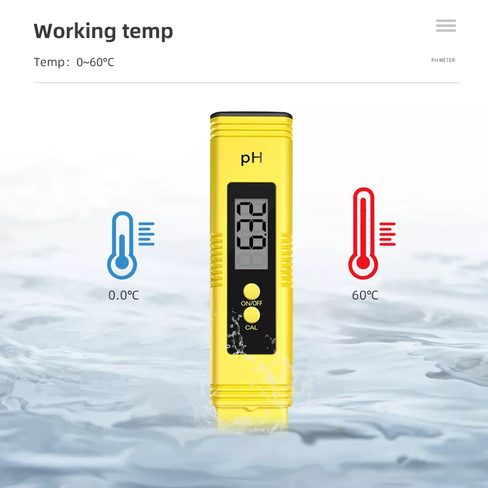 TDS Meter 0-9990ppm Digital PH Meter 0.01 PH High Precision Pen Water Tester TDS&PH Meter 0-14 PH LCD PPM Tester Aquarium Filter