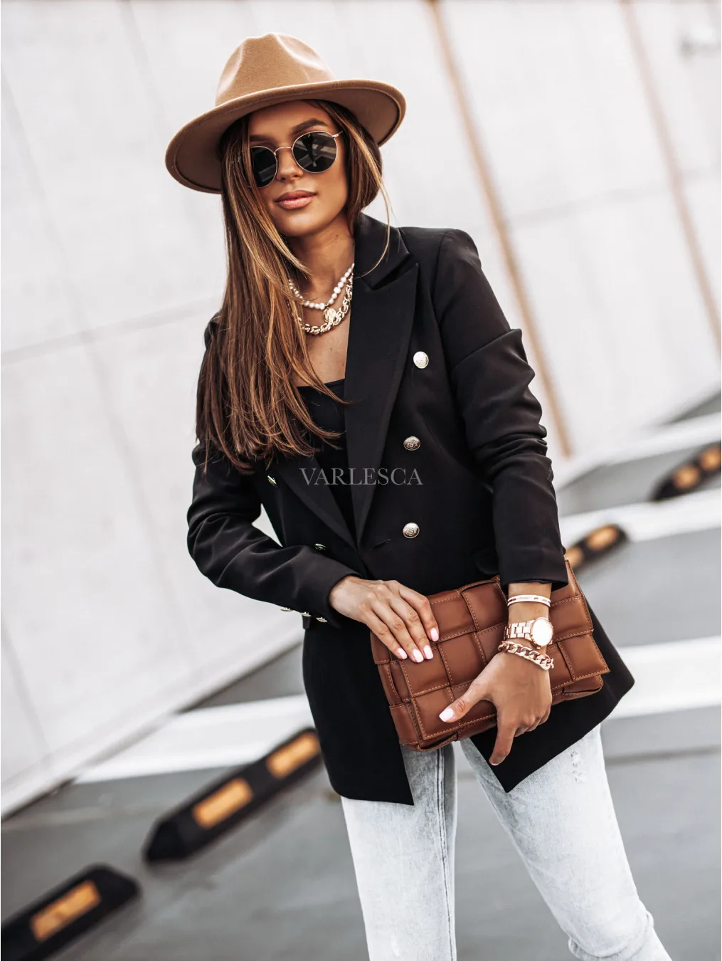 Spring New Thin Women Fashion White Black Blazers and Jackets 2024 Button Office Suit Coat Ladies Elegant Outwear Chic 17880