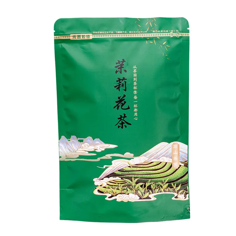 High Mountain Green Tea Valve Bag Jasmine Tea Bags  Independence Bag NO Packing Bag