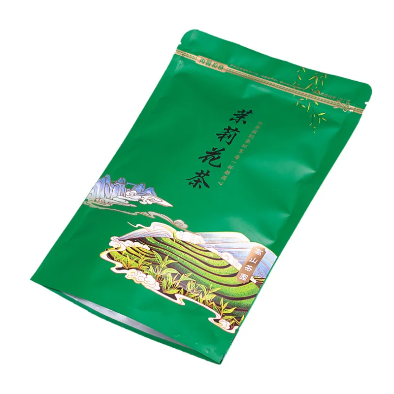 High Mountain Green Tea Valve Bag Jasmine Tea Bags  Independence Bag NO Packing Bag