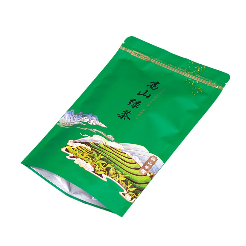 High Mountain Green Tea Valve Bag Jasmine Tea Bags  Independence Bag NO Packing Bag