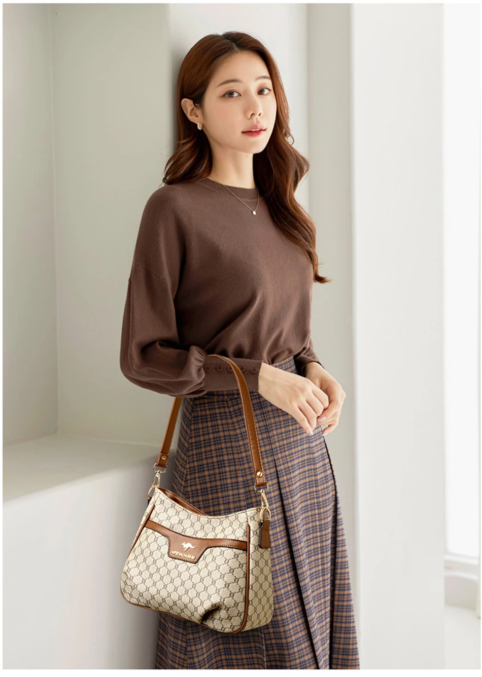 High Quality Soft Leather Women Shoulder Crossbody Bags Fashion Purses and Handbags Luxury Designer Messenger Ladies Shopper Sac
