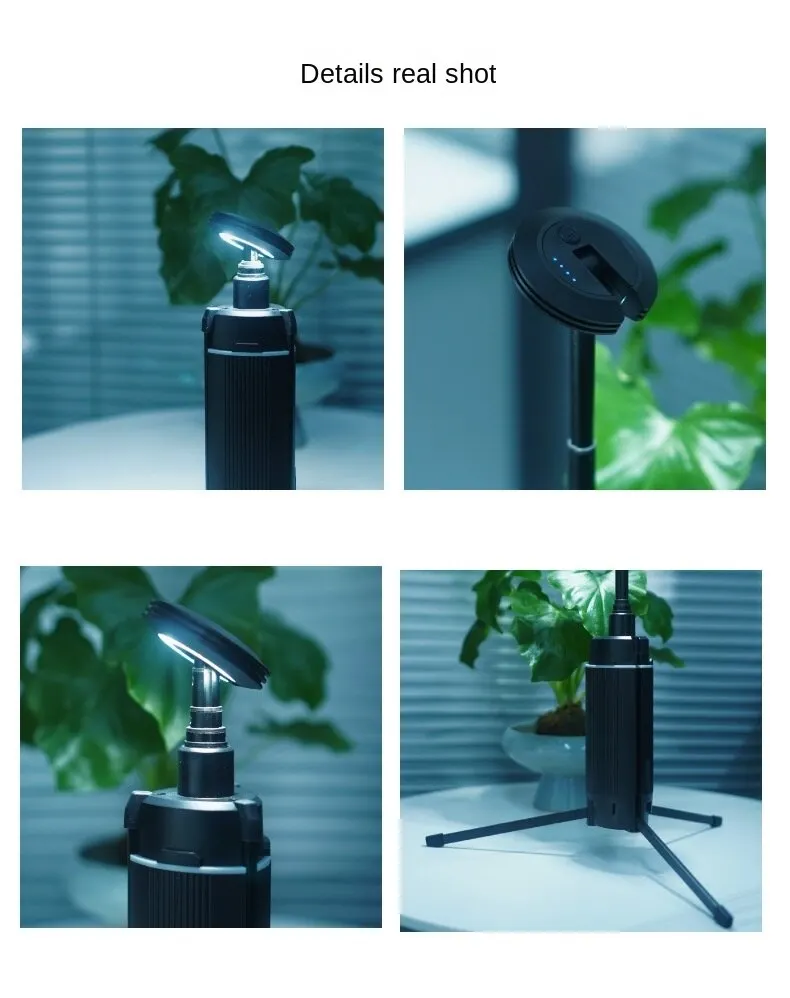 Outdoor Charging LED Camping Light for Work, Portable Telescopic Ultra High Brightness Lighting