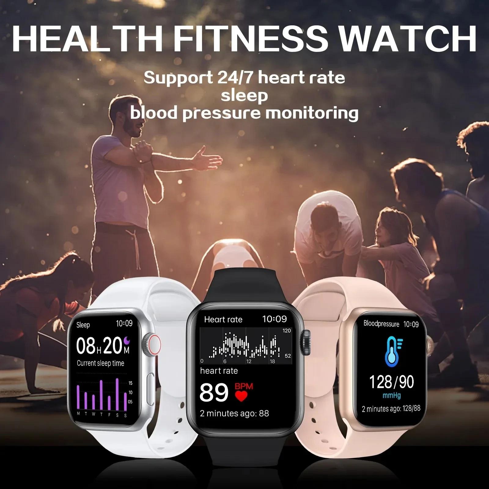 Original Smart Watch I9 Pro Max Series 9 Phone Call Custom Watch Face Sport Waterproof Women Man Wireless Charging Smart Watch