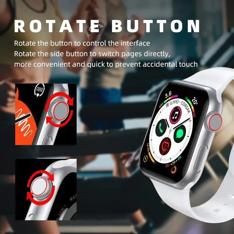 Original Smart Watch I9 Pro Max Series 9 Phone Call Custom Watch Face Sport Waterproof Women Man Wireless Charging Smart Watch