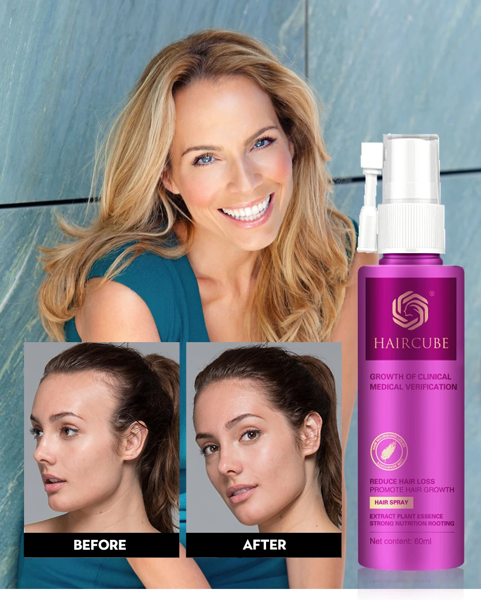 Treatment Hair Growth Spray Serum Anti Hair Loss Essential Oil Products Fast Prevent Hair Thinning Dry Frizzy Repair Loss