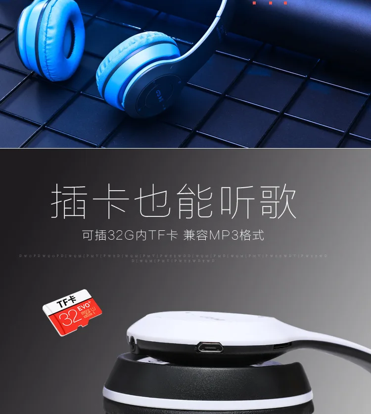 Bluetooth 5.0 Wireless Headphone Foldable HIFI Stereo Bass Earphone Kid Girl Helmet Gift With Mic USB Adaptor For iPhone TV Game