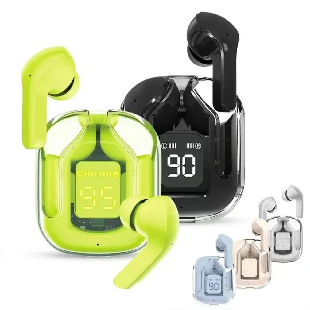 BT30 ENC Noise Canceling Wireless Bluetooth Earbuds HiFi Stereo Headphones with Digital Display Charging Case Waterproof Gaming