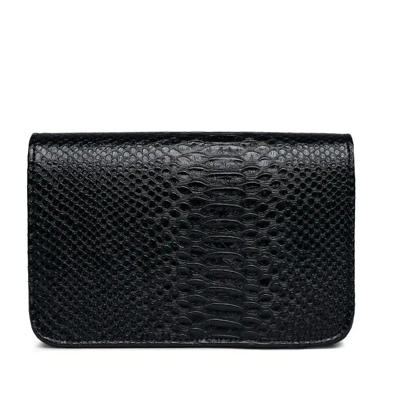 Stone Pattern Handbag Crocodile Leather Crossbody Bags For Women 2023 Luxury Brand Shoulder Messenger Bags Female Chain Handbags