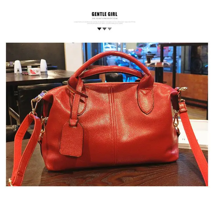 2024 New Fashion designer bag  Trendy Leather Tote BagSoft Leather tote Boston Bag with Zipper Luxury women bag Shoulder bag