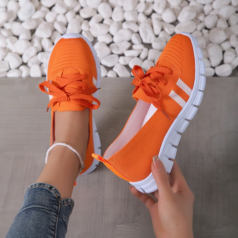 Woman Designer Shoes 2023 New Women's Sneakers Fashion Lace-up Casual Sport Shoes Comfortable Platform Tennis Shoes Female