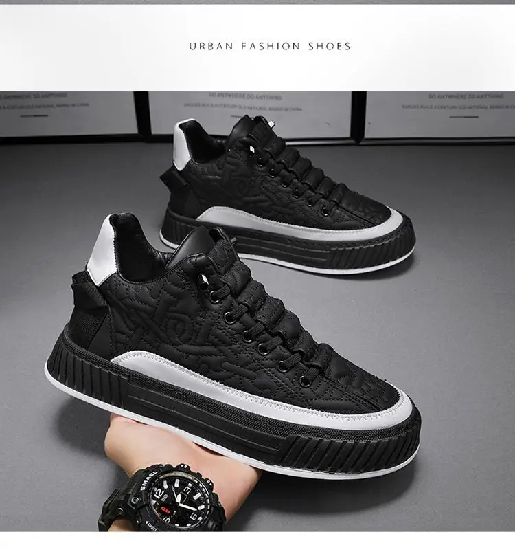 Sport Casual Men Shoes Fashion Design Sneakers Man Platform Comfortable Men Sport Shoes Sneakers Flat Zapatos De Hombre 2023