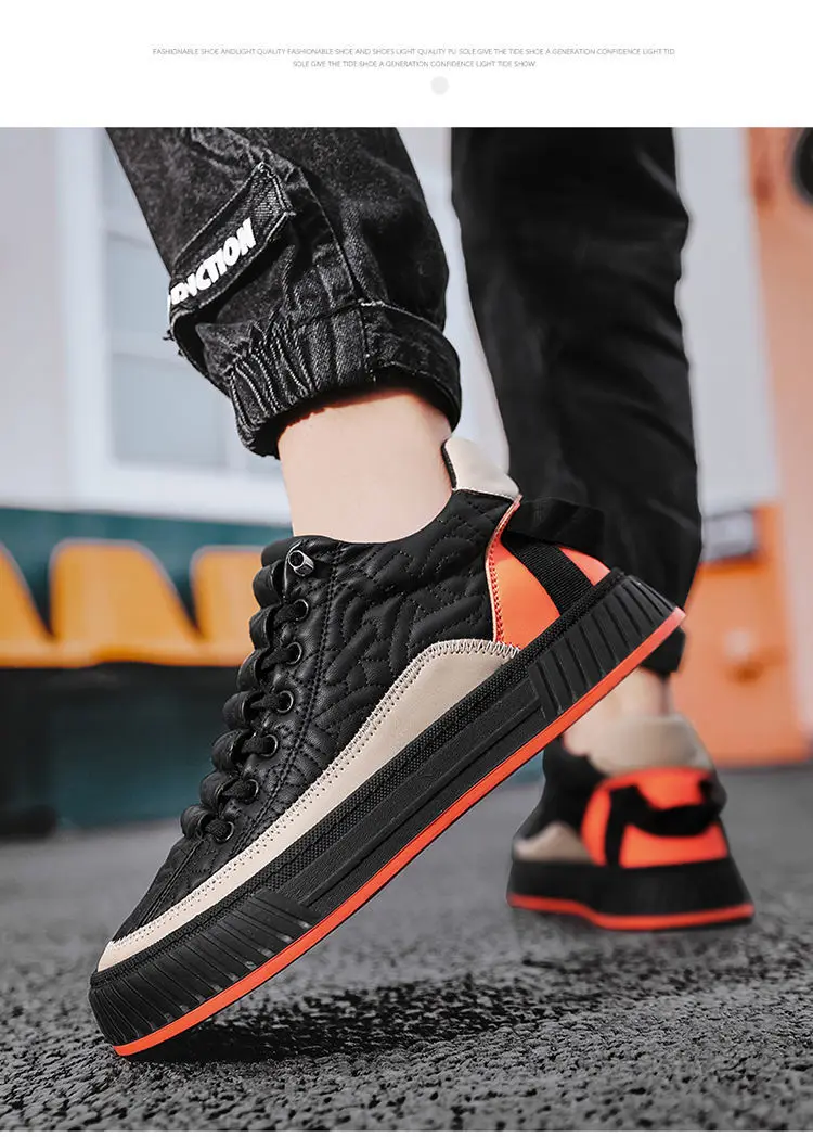 Sport Casual Men Shoes Fashion Design Sneakers Man Platform Comfortable Men Sport Shoes Sneakers Flat Zapatos De Hombre 2023