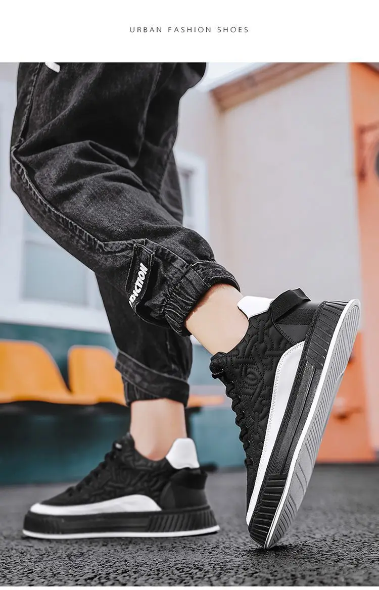 Sport Casual Men Shoes Fashion Design Sneakers Man Platform Comfortable Men Sport Shoes Sneakers Flat Zapatos De Hombre 2023