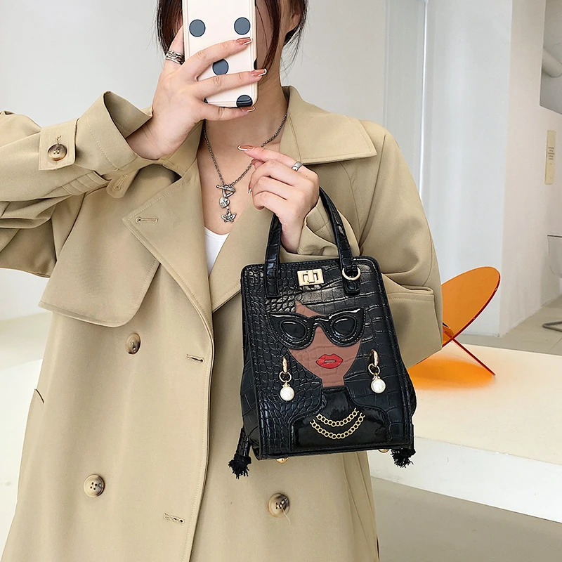 Designer Brand Handbag High Quality Shoulder Bag for Women 2022 Purses Crossbody Bags Luxury Satchel Cartoon Girl Tote Bag