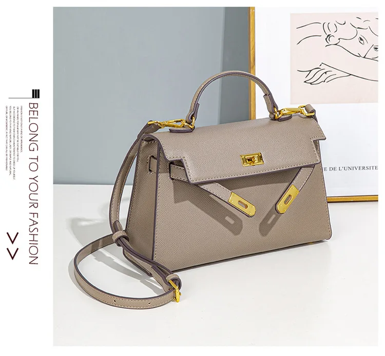 The first generation Kelly bag mini handbag mini small bag premium evening bag handbag crossbody bag Casual Tote  bags for women