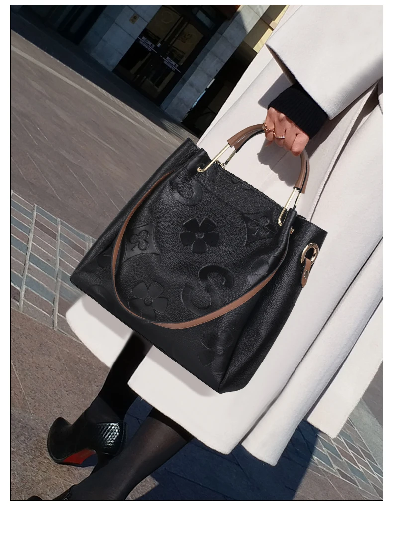 Bucket Bag Large Capacity Women's Bag 2023 New Versatile High end Fashionable Handheld One Shoulder Women's Bag