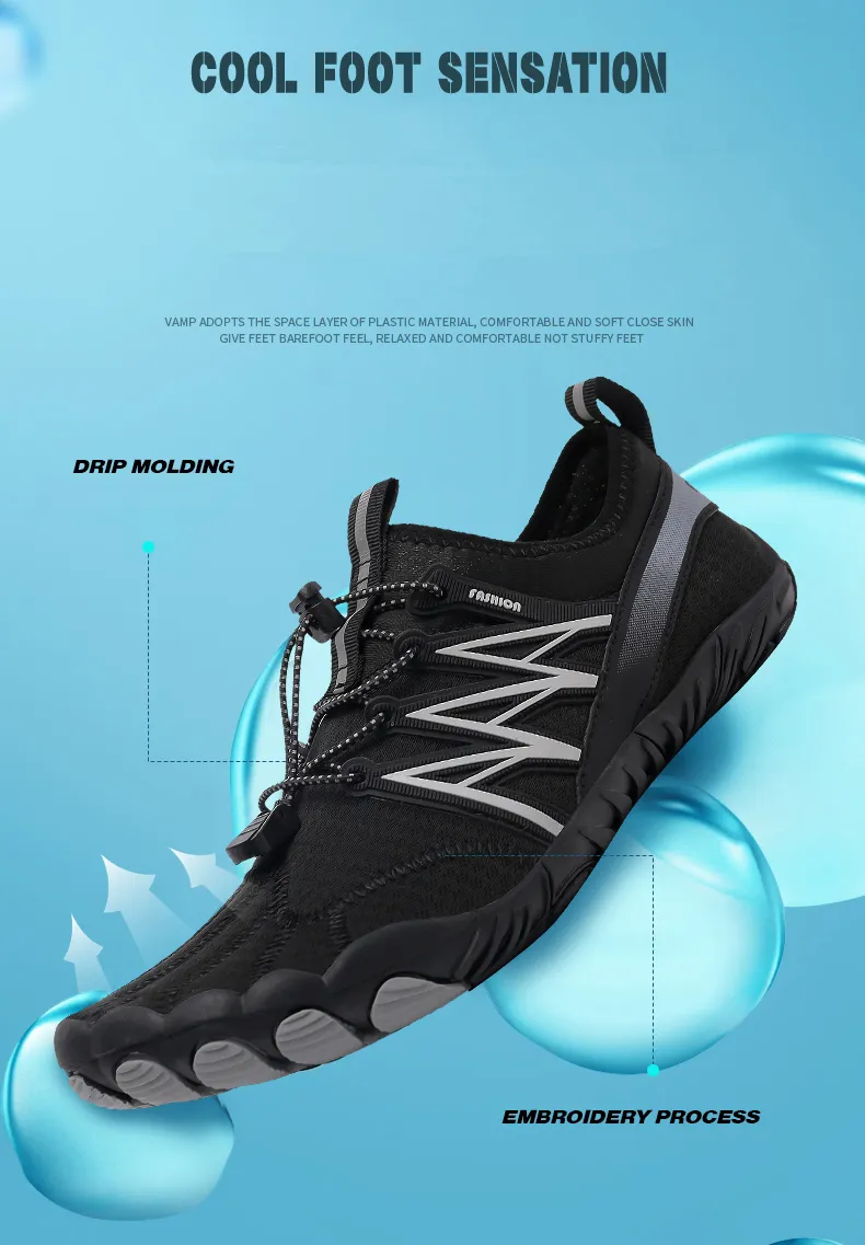 Men's Shoes Outdoor Breathable Aqua Swimming Beach Wading Shoes Casual Sneakers Unisex Men Women Yoga Fitness Sport Shoe