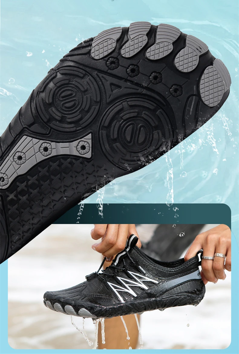 Men's Shoes Outdoor Breathable Aqua Swimming Beach Wading Shoes Casual Sneakers Unisex Men Women Yoga Fitness Sport Shoe