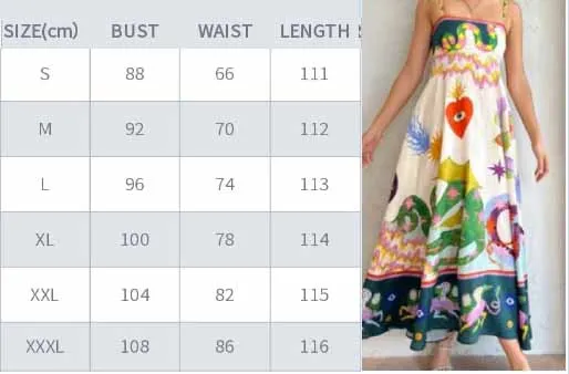 Floral Print Long Dress Women Sleeveless Sling Top High Waist Elegant Loose Dresses 2023 Summer Fashion Chic A Line Vestidos