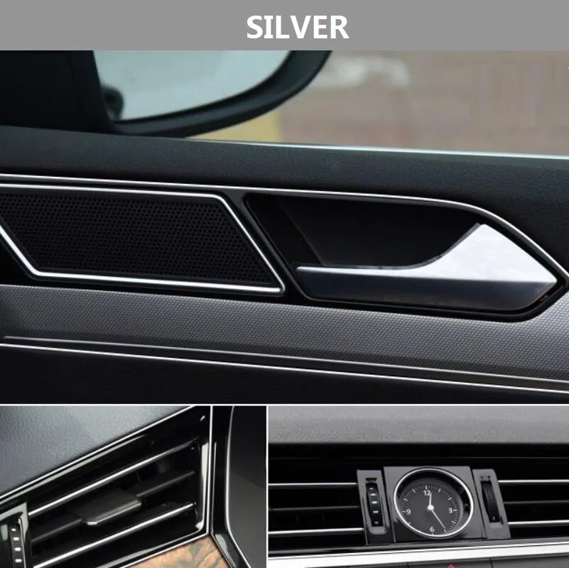 Car Interior Trim Strips Universal Car Gap Fillers Automobile Molding Line Decorative Accessories DIY Flexible Strip Garnish