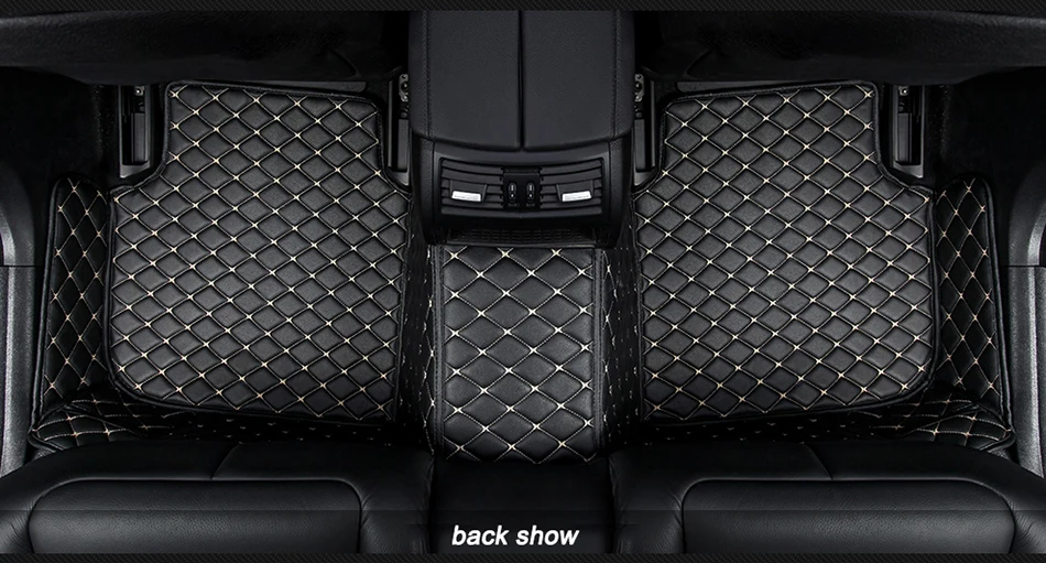 CUWEUSANG Custom Car Floor Mats For DS3 Auto Carpets Foot Coche Accessorie