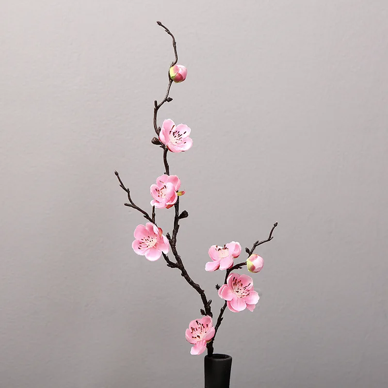 Artificial Magnolia Flower Branch For Home Living Room Decoration Fake Silk Flower Plant Wedding Party Simulation Flower Bouquet