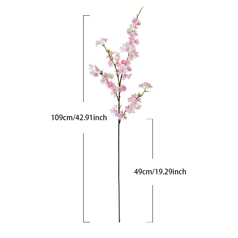 Artificial Magnolia Flower Branch For Home Living Room Decoration Fake Silk Flower Plant Wedding Party Simulation Flower Bouquet