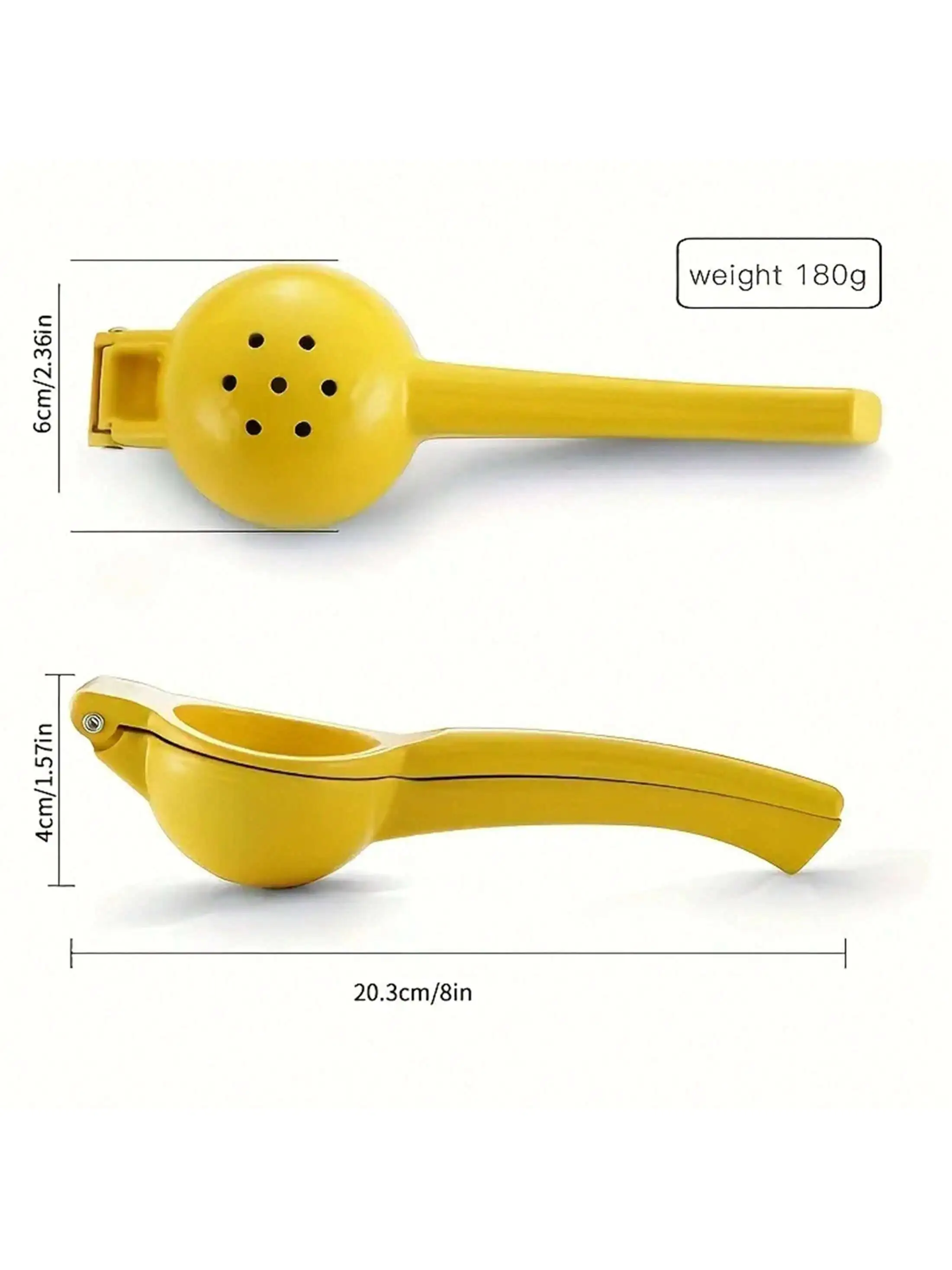 Home Manual Lemon Squeezer Aluminum Alloy Hand Pressed Orange Fruit Juicer Portable Practical Kitchen Tools Mini Blender