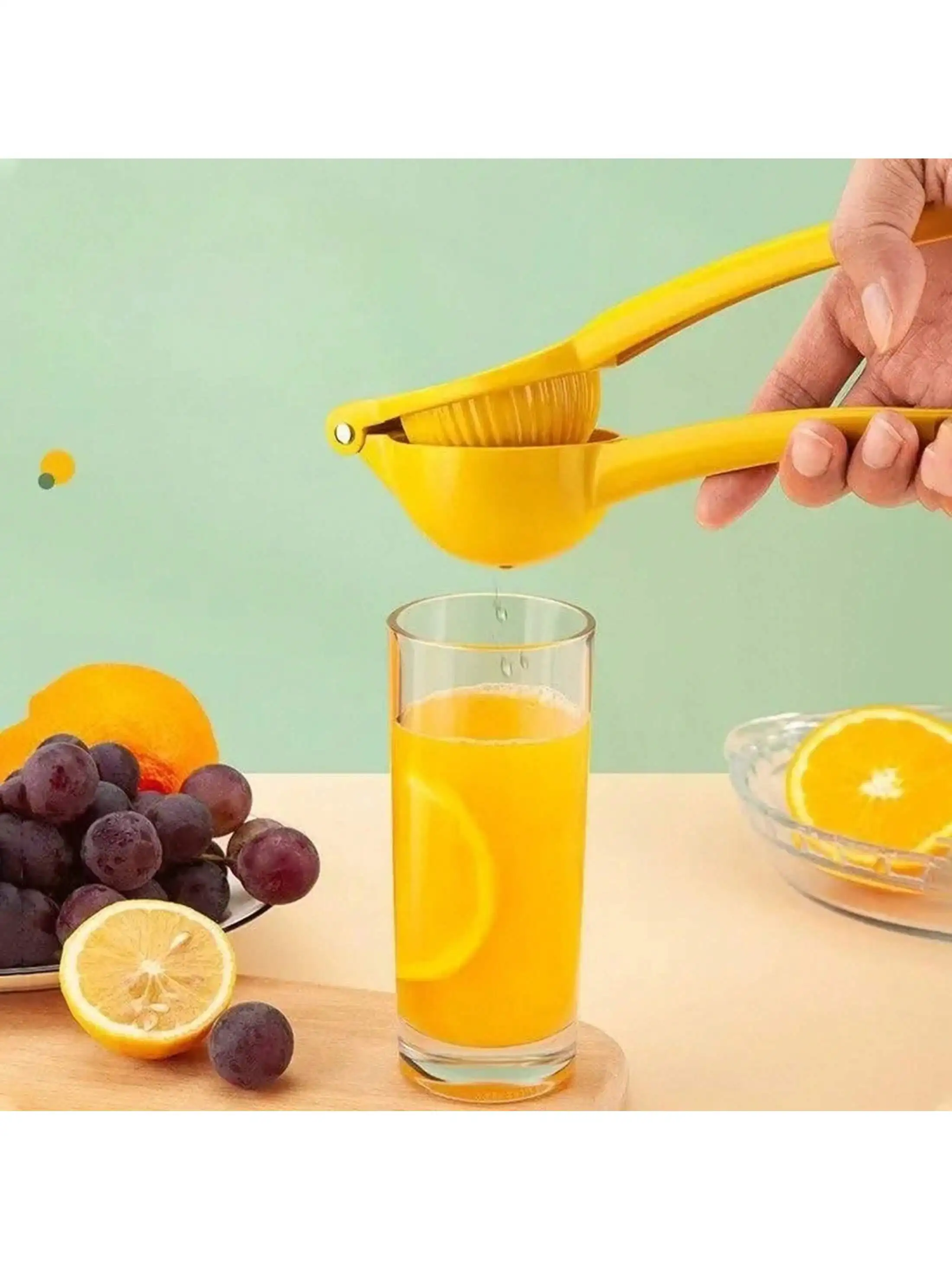 Home Manual Lemon Squeezer Aluminum Alloy Hand Pressed Orange Fruit Juicer Portable Practical Kitchen Tools Mini Blender