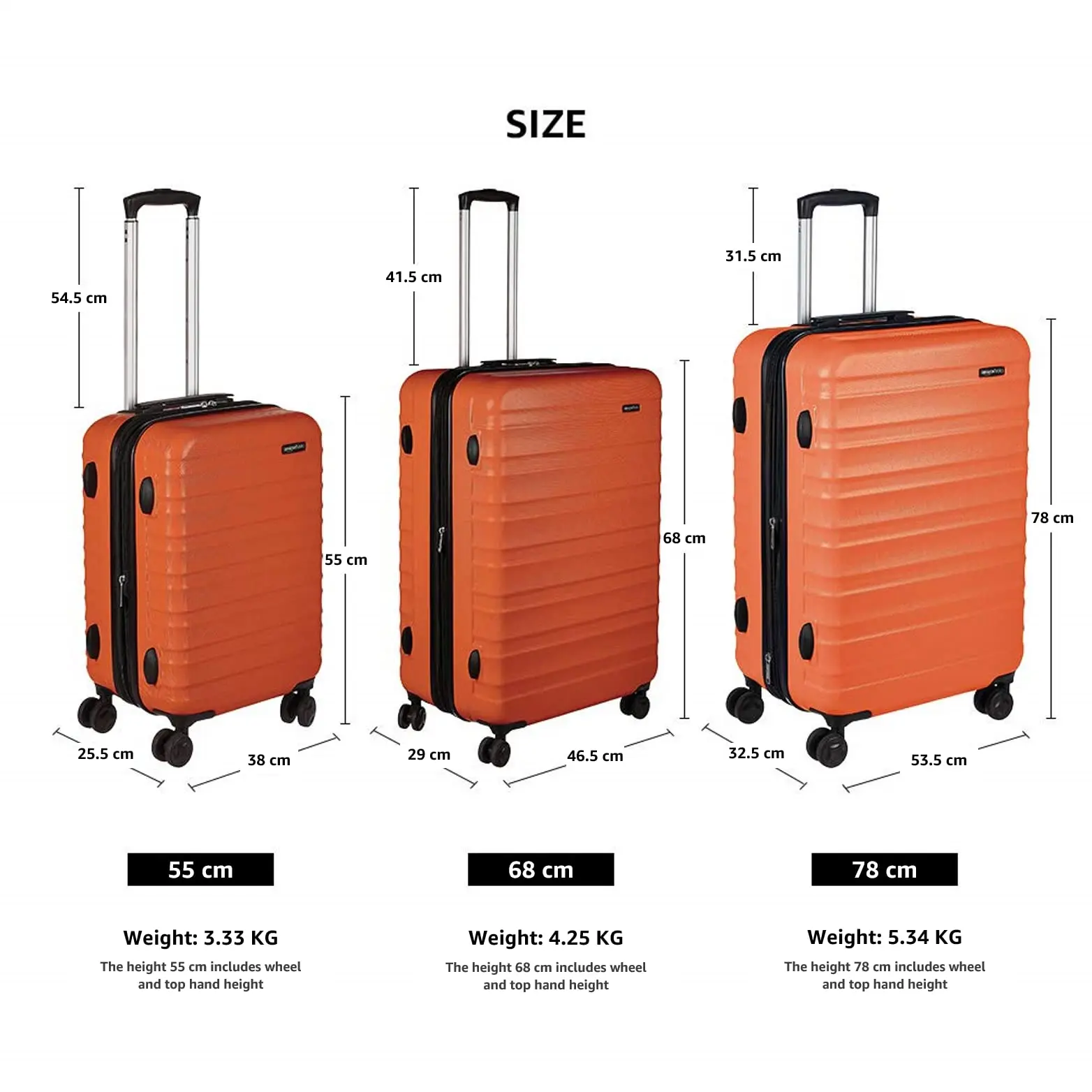 Thick ABS Durable Luggage Bag Set 21/26/30 Inch Hard side Spinner Custom Travel Trolley Suitcase for Work