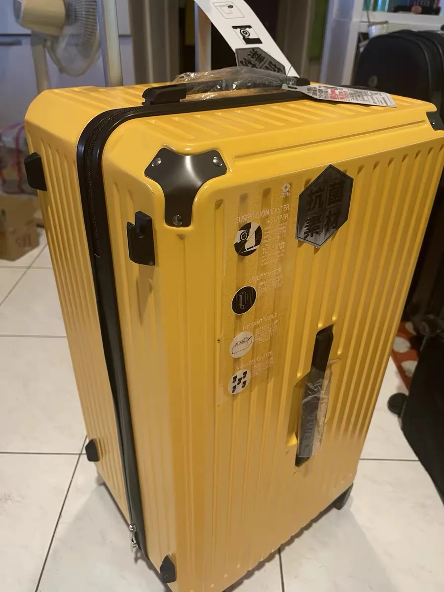 MiFuny Roller Suitcase with Large Capacity Travel Box and Large 5 Wheels Trolley Box Carry on Luggage with Wheels Travel Luggage